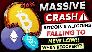  Altcoins Recovery Soon!! - Bitcoin Next $50,000 or $70,000? | Market Reversal? | Bitcoin Crash