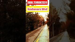 **"Walking Through Keshavarz Boulevard  | A Hidden Gem in Tehran You Must See! "**