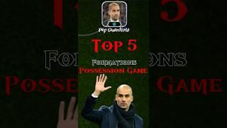 Top 5 Formations of PEP GUARDIOLA in eFootball 2024 || #viral #efootball2024mobile 