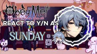 Obey me BROTHERS react to Y/N as Sunday [ Obey Me x Honkai Star Rail ]