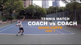 Recent Tennis Match Highlights - Coach vs Coach (TENFITMEN - Episode 176)