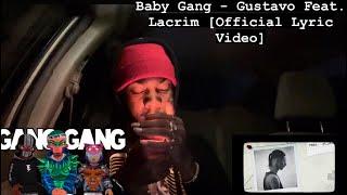 Baby Gang - Gustavo Feat. Lacrim [Official Lyric Video] American reaction video 🩸️