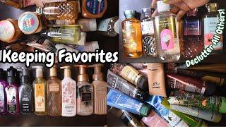 Beauty Collection Declutter | Lotions, Scrubs, Hand Soap, Candles, and more!