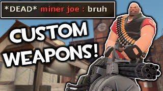 TF2 Classic CUSTOM Weapons Are WACKY! (TF2C)