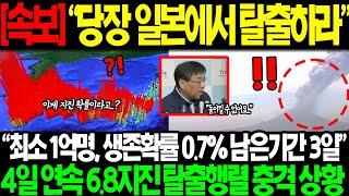 [긴급속보] "난카이 지진이 후지산을..." NHK 도쿄대 지질학자 공개한 '사진 한 장' 방송사고에 일본 공황상태 "한국 한번만 도움을 달라"는 충격적인 상황