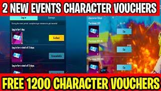 free character vouchers event pubg mobile | free character vouchers pubg mobile | 1200 free vouchers