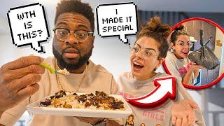 Disguising FAST FOOD For A HOME COOKED MEAL Prank On Daddy dlo!!!