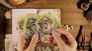 ASMR Fairy Journaling ‍️ 요정테마 다꾸 | Journal Scrapbooking Ideas diy | hwaufranc