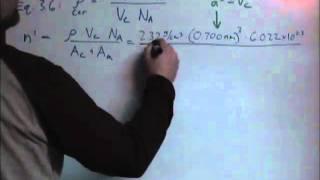 Ceramic Unit Cell Calculation of Silicon Dioxide