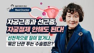 자궁근종과 선근증, 자궁절제 안해도 된다! - 좋은문화병원 문화숙 원장 [테리기자가 만난 베스트 닥터  11편 부인과 질환]