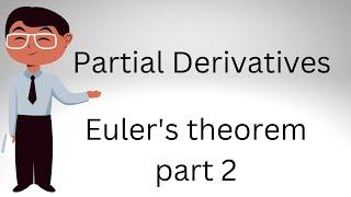 partial derivatives-Euler's theorem part 2