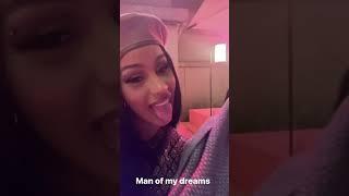 Cardi B And Husband Offset  They Look So Happy Together  Instagram Videos