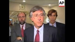 MIDDLE EAST: US ENVOY DENNIS ROSS PEACE MISSION UPDATE