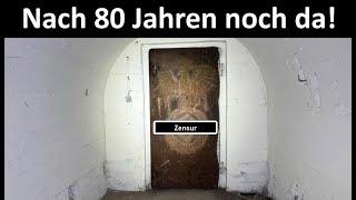 Nach über 80 Jahren! Kreuz & Reichadler im deutschen, verlassenen Weltkriegsbunker gefunden!