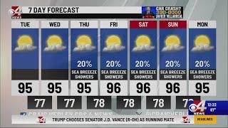 Valley Storm Team Weather Forecast - Noon - July 16