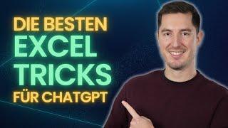 DIE BESTEN EXCEL TRICKS FÜR CHATGPT - So wirst du zum Excel-Profi dank künstlicher Intelligenz