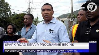 Spark Road Repair Programme Begins | TVJ News