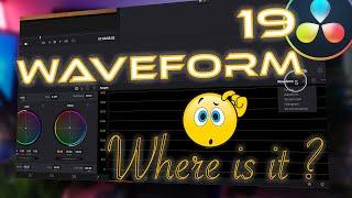 How to Find Your Missing Waveform in DaVinci Resolve 19