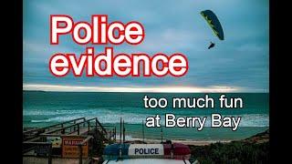 Police interest, Flying into STAIRS, Berry Bay North | Paragliding Yorke Peninsula