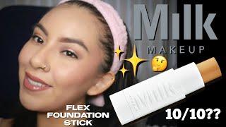 MILK MAKEUP FOUNDATION FLEX STICK FOUNDATION (first impression)