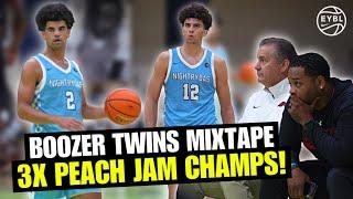 Cameron & Cayden Boozer EYBL PEACH JAM Mixtape: Sons Of Former NBA Player Carlos Boozer!!