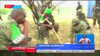 Amisom comander visits troops in Janaale Somalia to condole with them