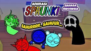 SPRUNKI GA SAHUR Animasi Sprunki Bahasa Indonesia