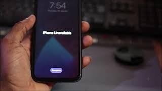 iPhone X XR 11 12 13  14 15 15 pro max 16 16 pro unavailable Fix- Iphone unavailable lock screen fix