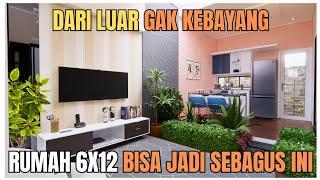 Jatuh cinta Berjuta rasanya - Desain rumah 6x12 yang bisa bikin Terbayang2 terus nih!