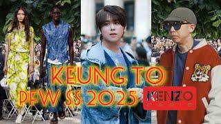 Paris fashion week SS 2025 | Kenzo | Keung To | 姜濤 | 巴黎時裝騷 | Nigo | Lvmh | pfw