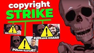 Shubh Skeleton Copyright Strike ‍️