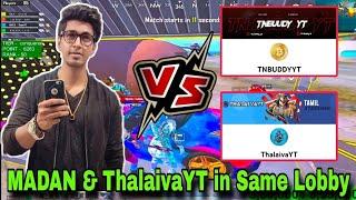 MADAN & Thalaiva YT in Same Lobby || PUBG MADAN || madan op || Thalaiva YT || MADAN