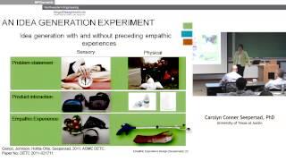 Segal Seminar Series: Carolyn Conner Seepersad On Empathetic Experience Design