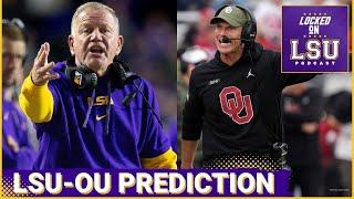 Score Prediction: LSU vs Oklahoma | 4 Star DE De-Commits From Tigers