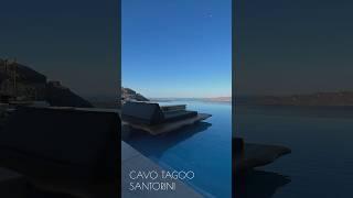 Is this the best infinity pool in Santorini? #santorini #greekislands #luxuryhotel