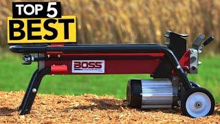 TOP 5 INCREDIBLY powerful Electric Log Splitters on the market