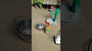 Mini hand pump project water with supply motor horse cow #shorts #67