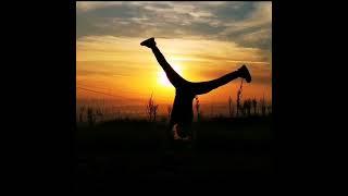 Fly in the sun #sunset #gimnasticaritmica   Giulia Postolache