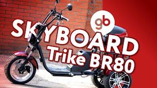 CITYCOCO SKYBOARD TRIKE BR80 - настоящий грузовой электротрицикл и незаменимый помощник в хозяйстве