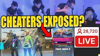 Fortnite Pros Caught Cheating In FNCS On STREAM By NRG Ron? Epic STEPPED IN! (FULL STORY)