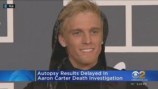 Autopsy results delayed in Aaron Carter death investigation