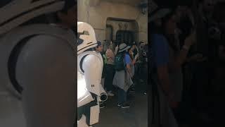 Disneyland Encounter With Storm Troopers  #shorts