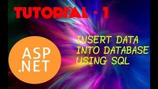 how to insert data in database from a webform asp.net c# || Insert data in asp.net