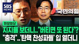 "미적거리면 한덕수도 탄핵" "우리 당에 전두환 독재의 잔재가"...'탄핵 찬성파' 김상욱·조경태 작심한 듯 입 열더니 (현장영상) / SBS