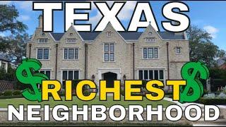 INSIDE The MOST EXPENSIVE and LUXURIOUS Neighborhood in Houston Texas: River Oaks