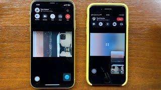 iPhone 11 vs iPhone 7 Facetime Outgoing & Incoming Call + Siri Triggered Cellular Outgoing Call