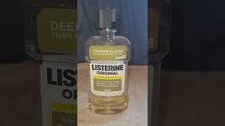 Listerine Original Antiseptic Mouthwash Review