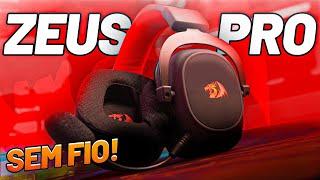 O MELHOR HEADSET SEM FIO QUE VOCÊ PODE COMPRAR!! - REDRAGON ZEUS PRO WIRELESS