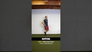 Hopping & Jumping Progressions (Rehab & Training) #shorts