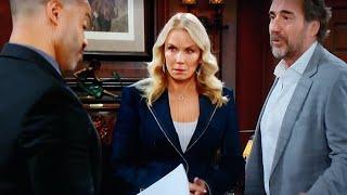 The Bold and the Beautiful(Today's Episode) Justin Warns Carter Justified |Ridge Summons The Traitor